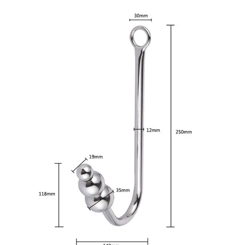 Hook 5334 with and Cuffs Anal Beaded Elegant Collar 1111